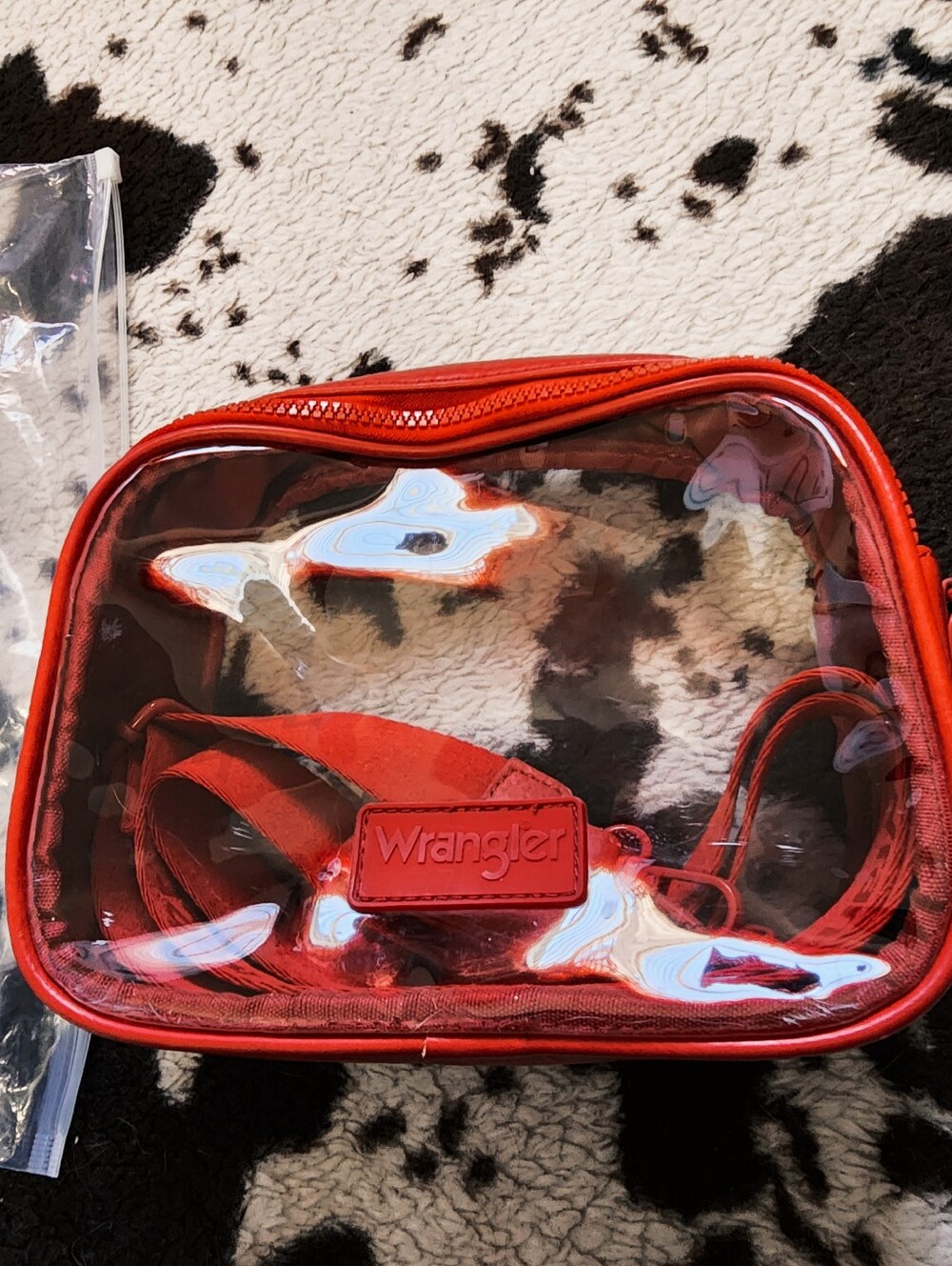 "WRANGLER" WOMEN'S STADUIM CAMERA BAG - RED